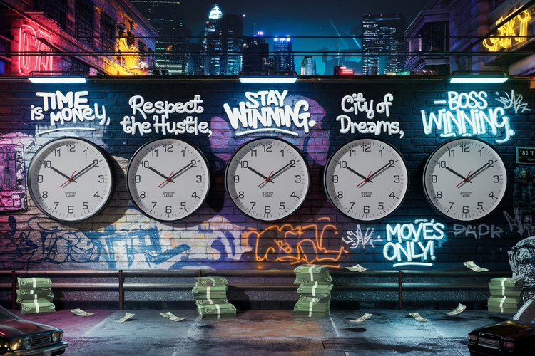 GTA-Inspired Wall Clocks Collection – Exclusive Cricomerch Edition