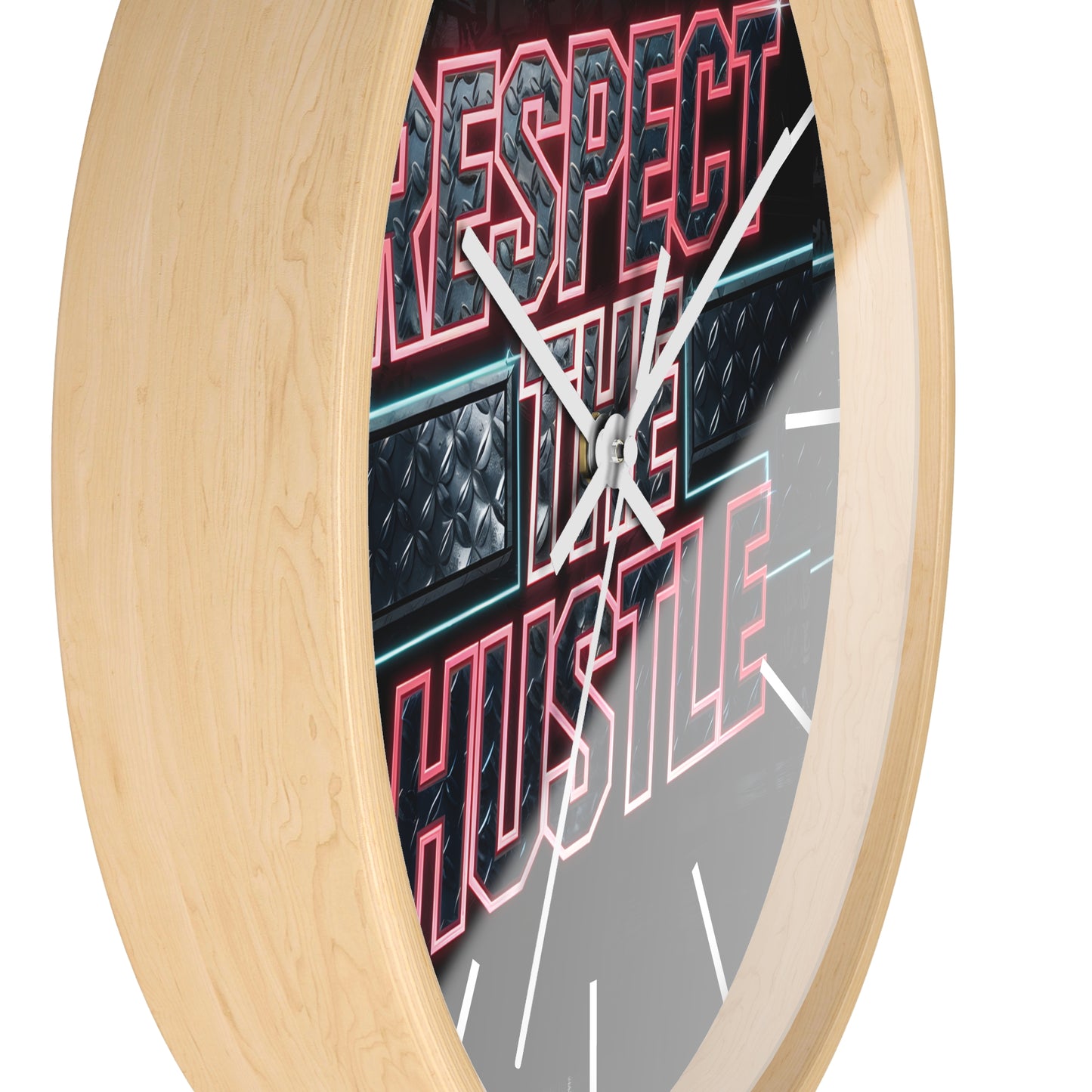 Respect the Hustle" Wall Clock | Limited Edition GTA Style | Cricomerch