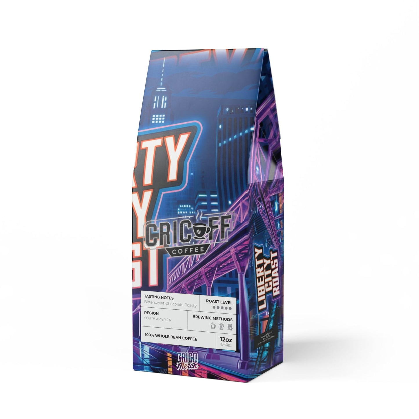 Liberty City Roast – Dark French Blend ☕ | Cricoff Coffee | GTA-Inspired Premium Brew 🌆