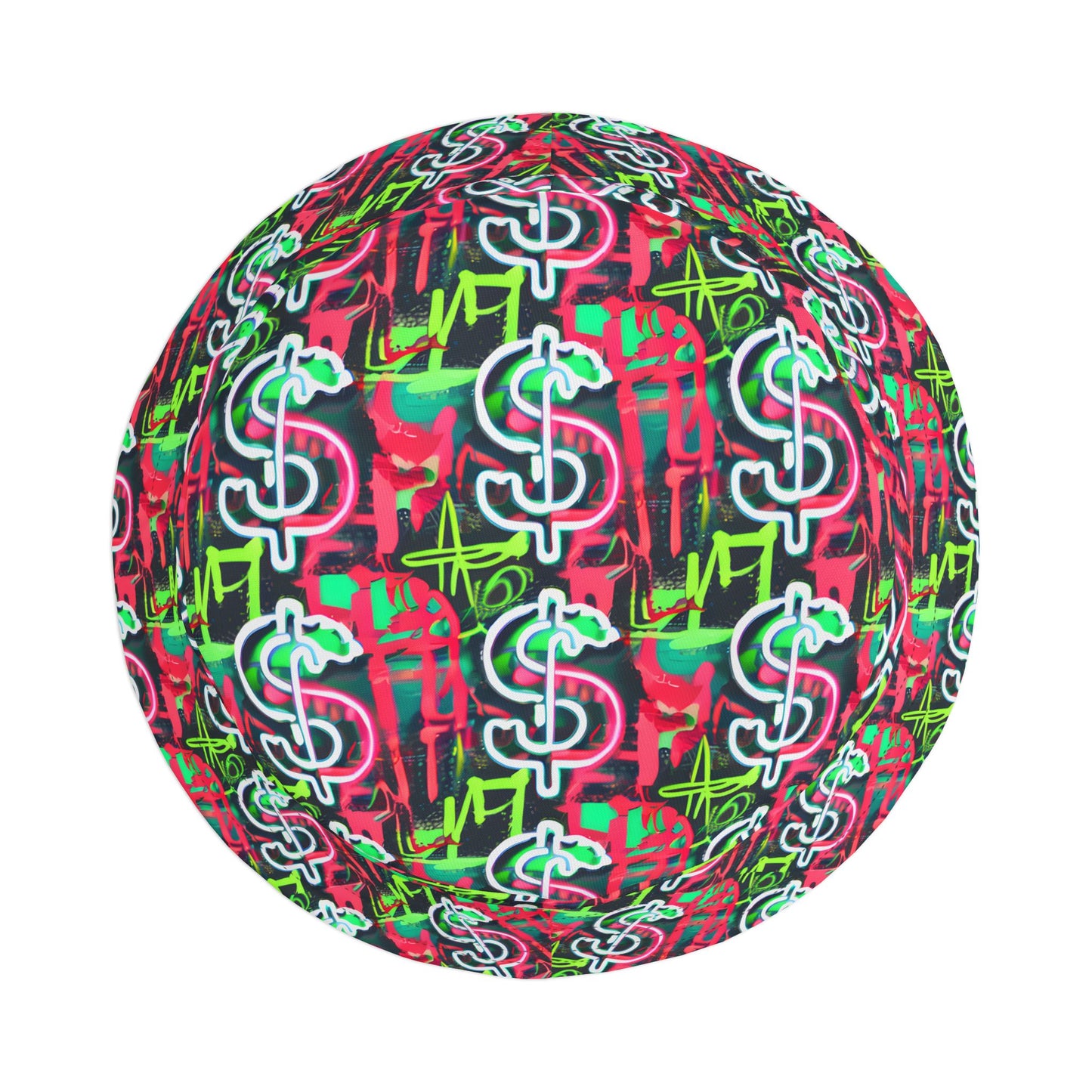 Cash Flow Bucket Hat – Neon Dollar Flex