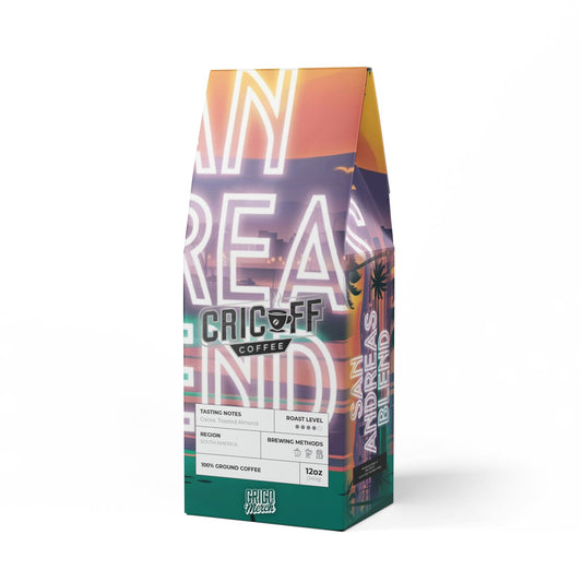 San Andreas Blend – Medium-Dark Roast | Cricoff Coffee