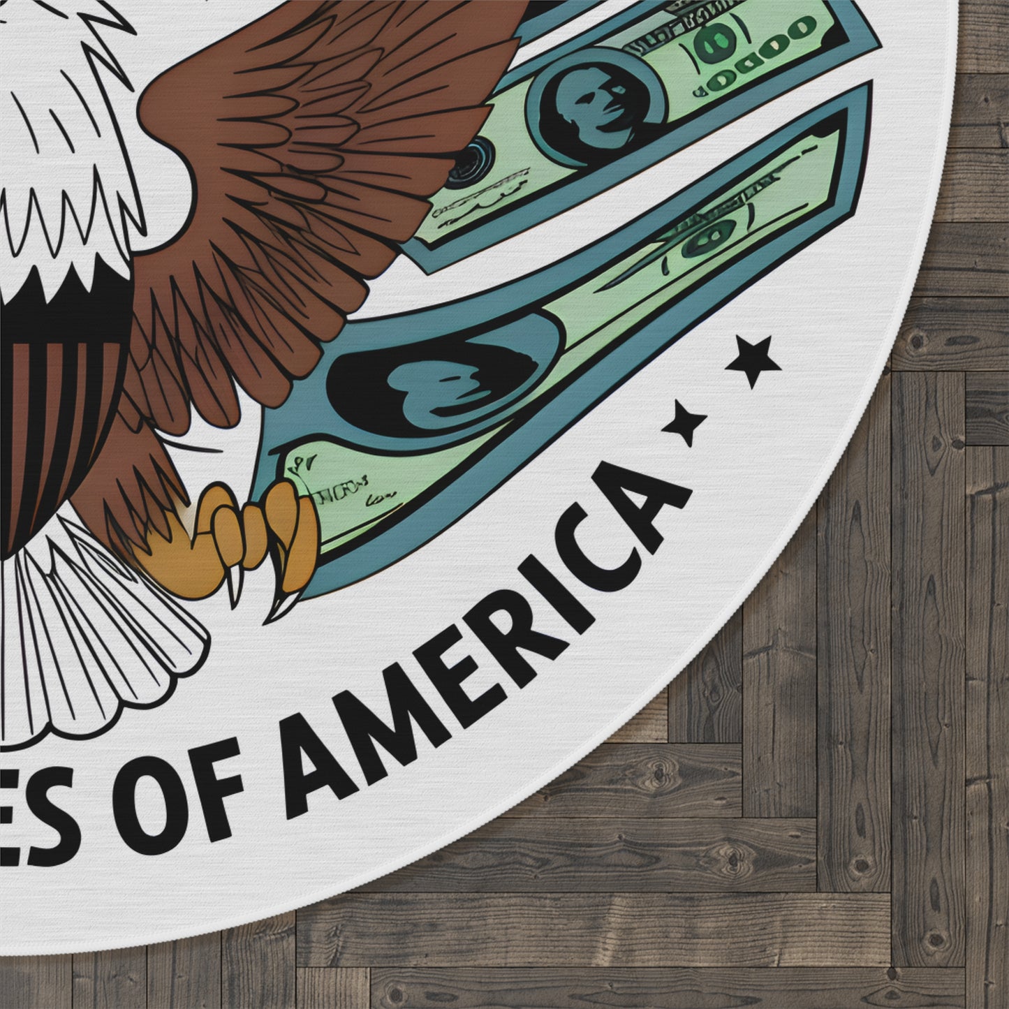 In God We Trust" Eagle Rug – American Pride Meets Power | GTA Style