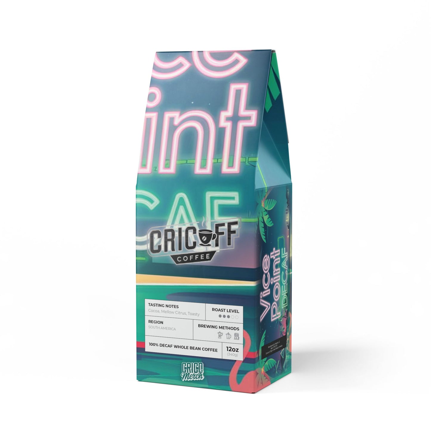 Vice Point Decaf – Light Roast | Cricoff Coffee